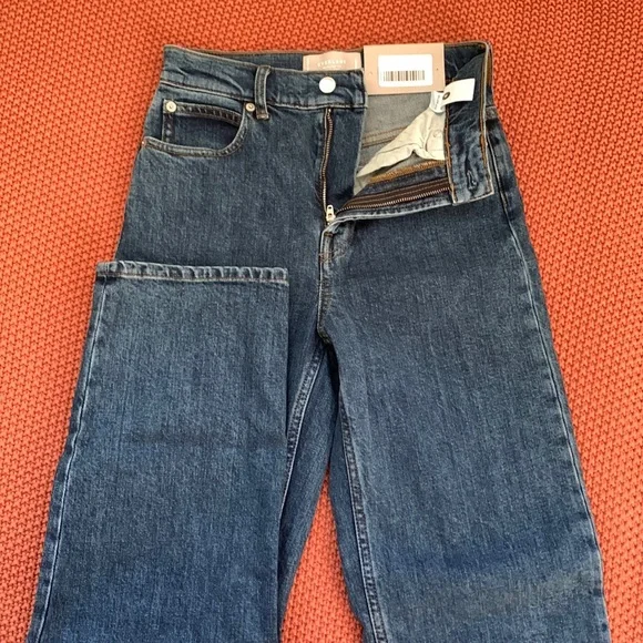 Everlane, the way high jean, vintage indigo - Picture 1 of 2